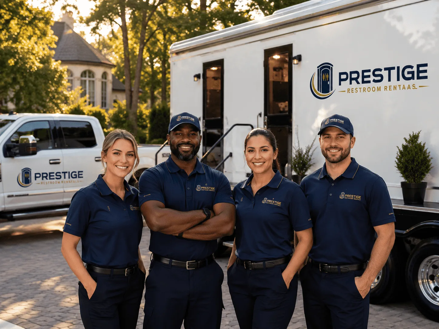 Trusted Luxury Portable Restrooms company in Upson, WI